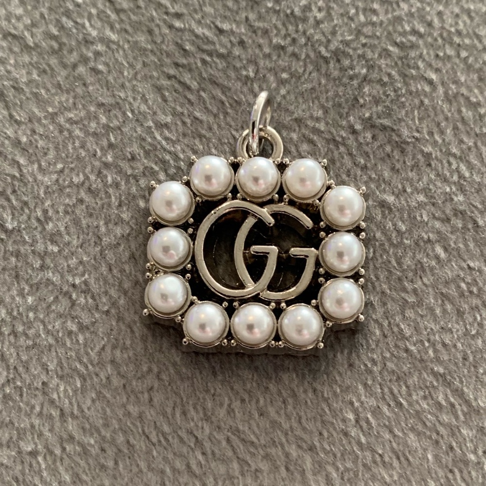 Elegant Upcycled Silver and Pearl Pendant